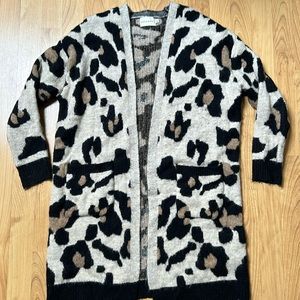 Leopard cardigan